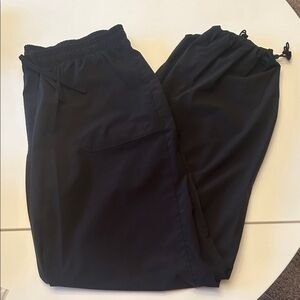 Champion Black Joggers Size XL with drawstring and pockets